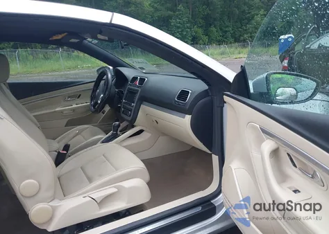 2012 Volkswagen Eos Komfort из США, поврежденный, VIN WVWBW7AH0CV006893